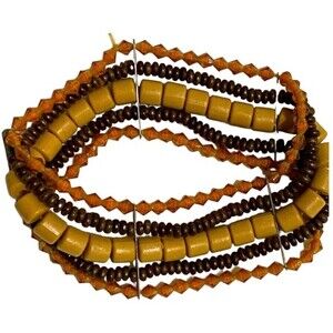 5-in-1 Earth Tone Elastic Bracelet